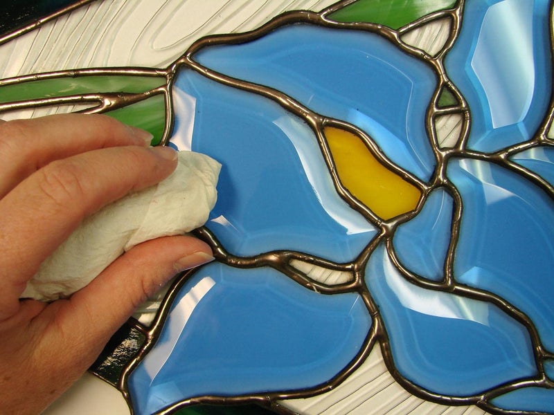 Delphi Glass Liva Stained Glass Polish - 12 Oz - Image 2